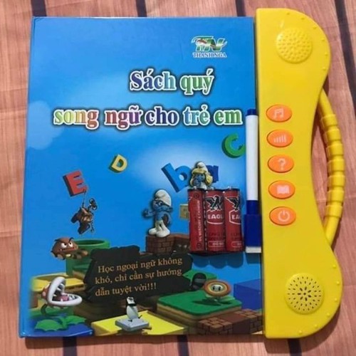 [CÓ 2 LỰA CHỌN] Sách Nói Điện Tử Song Ngữ Anh- Việt Giúp Trẻ Học Tốt Tiếng Anh có kèm mẫu mới nhất