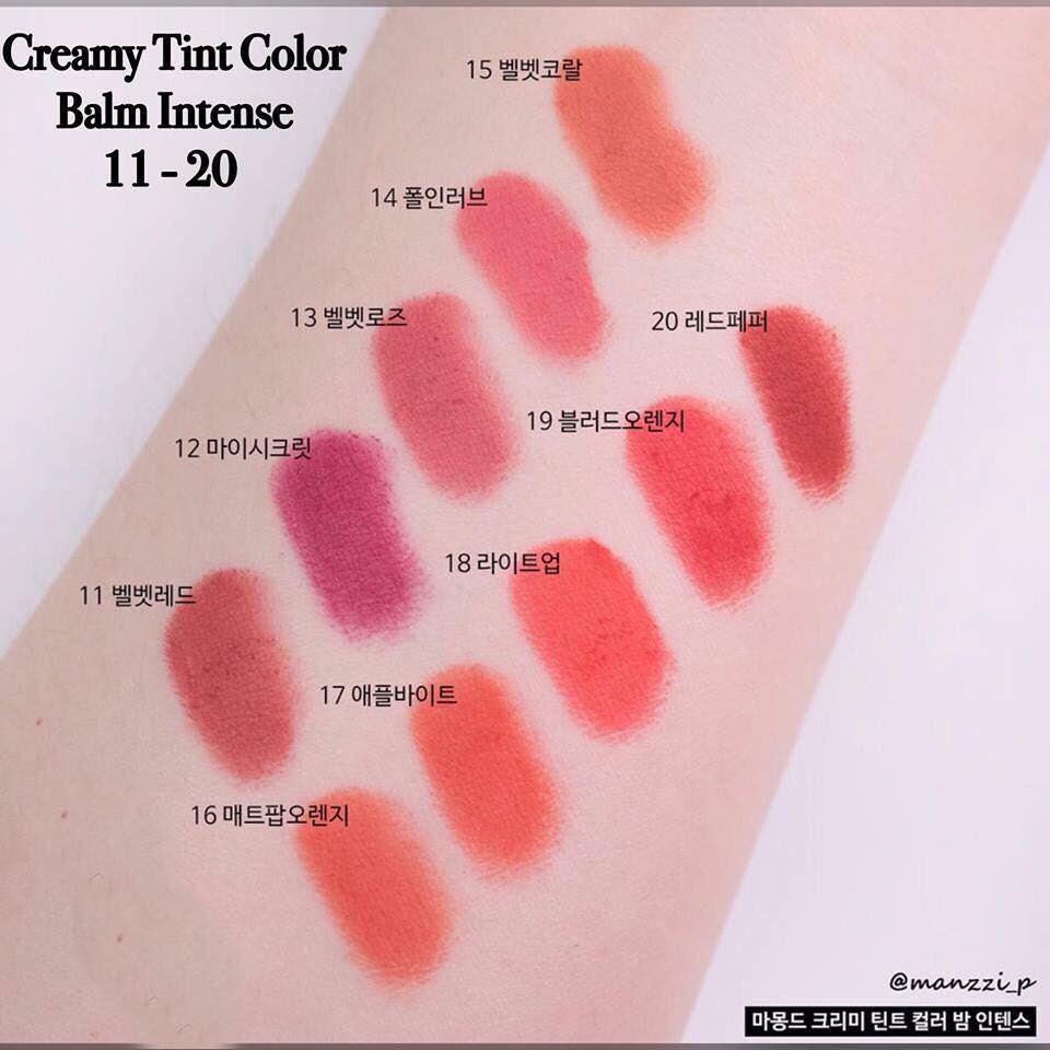 Son Mamonde Creamy Tint Color Balm Intense (date 9/2021) | BigBuy360 - bigbuy360.vn