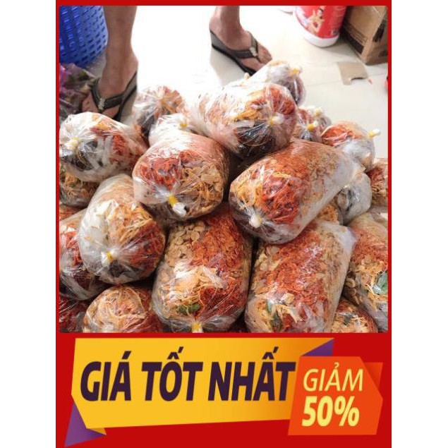 (shop uy tin) 1 bịch bánh tráng trộn sa tế cay để riêng giá vị shopnamdung (chat luong)