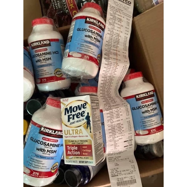 (Đủ Bill Mỹ + Air) Viên Hỗ Trợ Xương Khớp Glucosamine 375viên