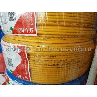 Dây cáp điện cadivi cv 1.5 0.6/1kv