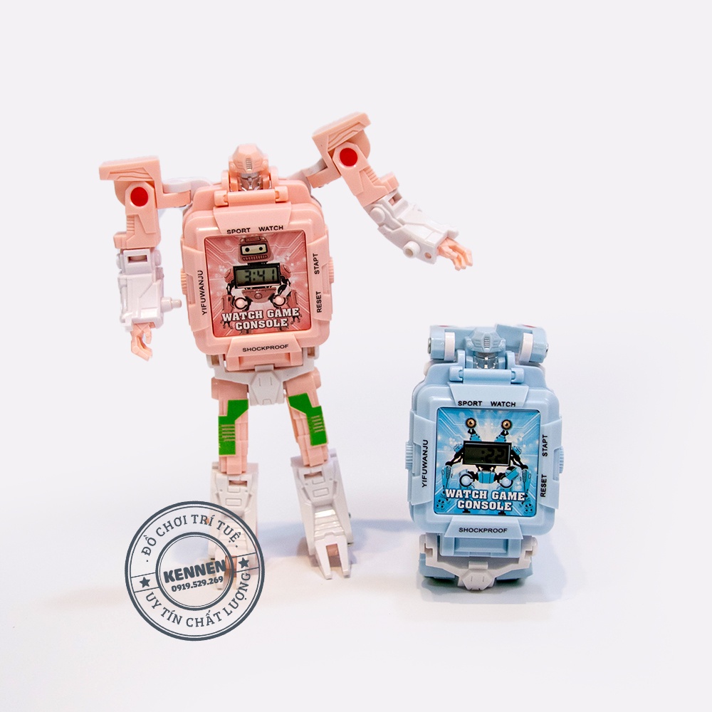 Đồ chơi đồng hồ robot biến hình loại to
