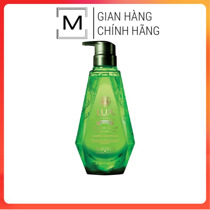 Dầu gội chăm sóc tóc chuyên sâu Lux 450g/cảm hứng spa Pháp /dễ dàng hấp thụ dưỡng chất