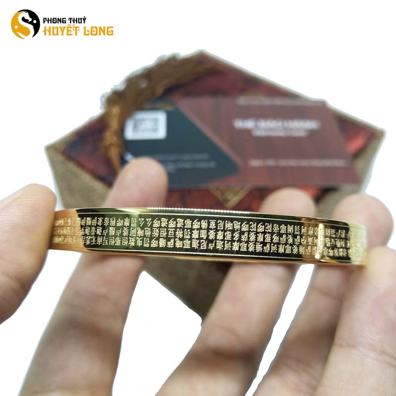 Vòng Tay Khắc Chú Đại Bi Đủ Size Nam Nữ - Phong Thủy Huyết Long
