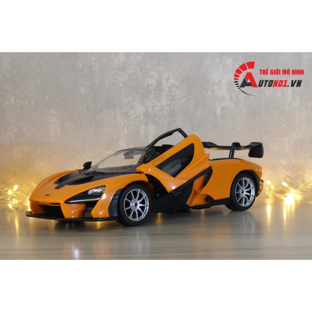 MÔ HÌNH XE ĐIỀU KHIỂN Ô TÔ MCLAREN SENNA ORANGE 1:14 RASTAR 7242