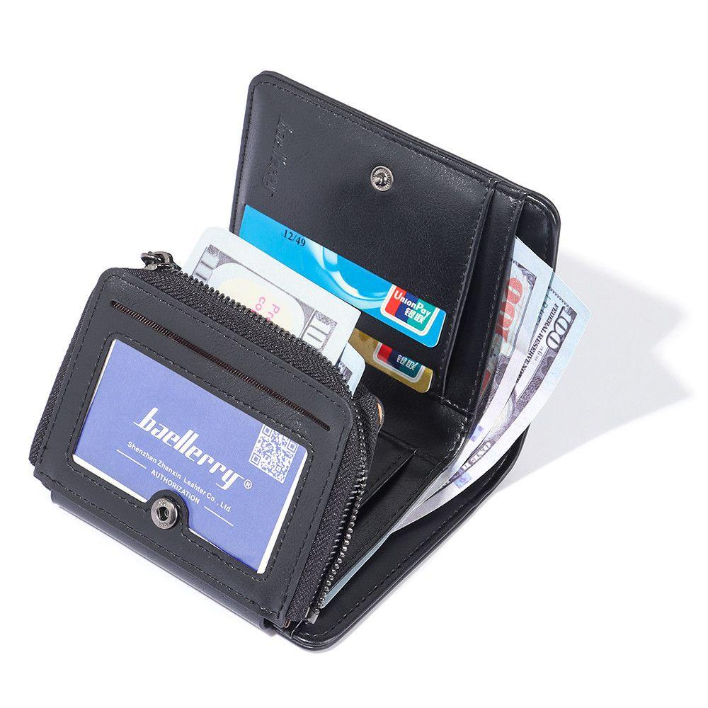MIHAN1 Luxury Credit Card Holder Women Men Card Case Leather Wallet Fashion With Zipper Multi-function Business Card Purses/Multicolor