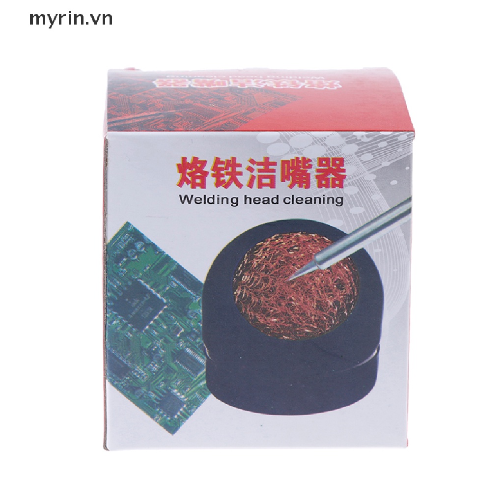 Cuộn Dây Thép Làm Sạch Mũi Hàn myrin Hàn Sắt Kèm Giá Đỡ