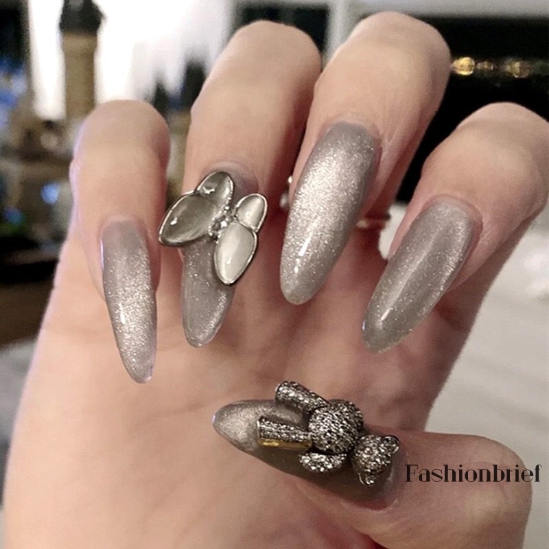 Nail box thiết kế mắt mèo kèm charm