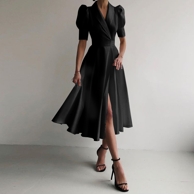 Đầm Celmia Cho Nữ Tay Ngắn Cổ Chữ V Thời Trang Quyến Rũ | BigBuy360 - bigbuy360.vn