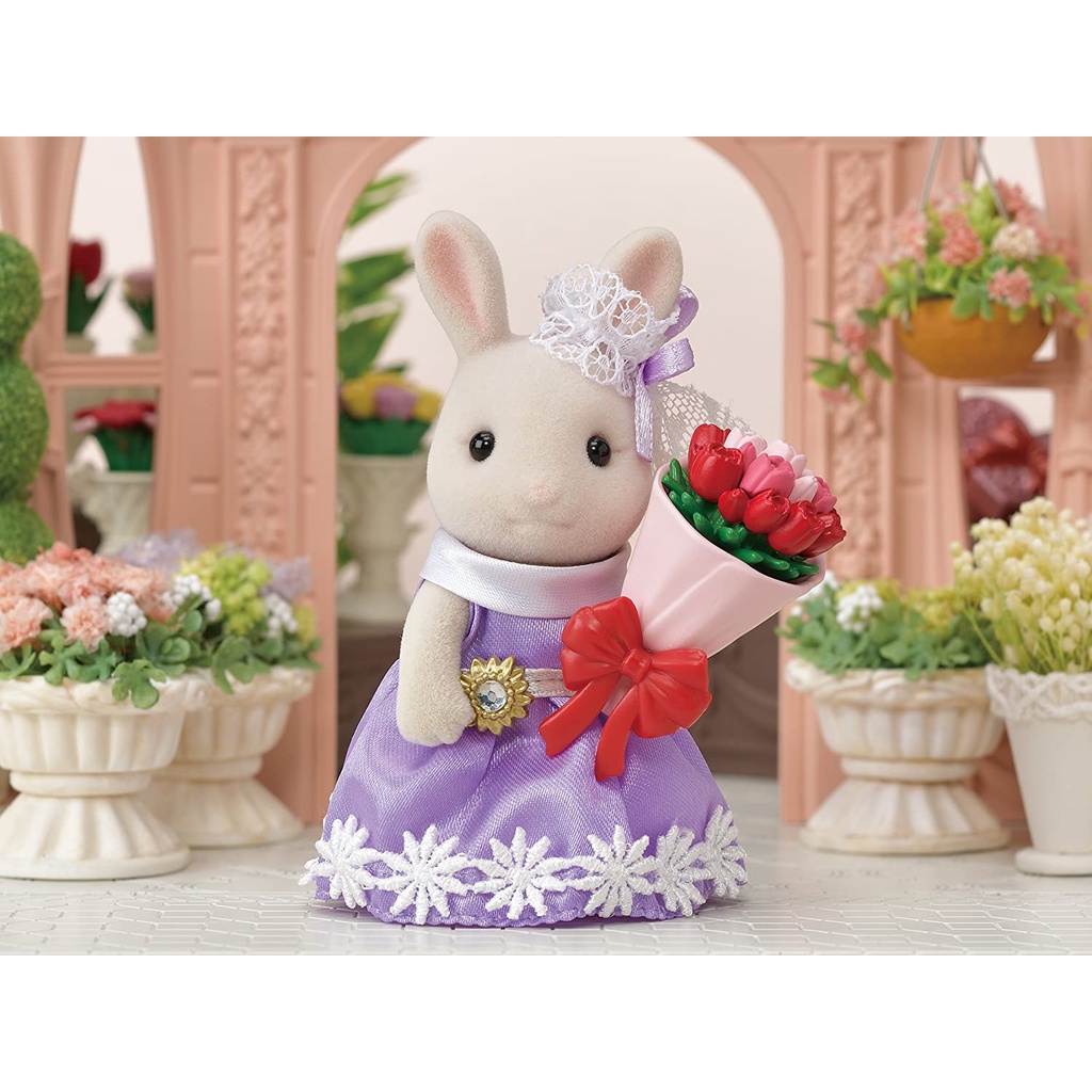 Đồ Chơi Sylvanian Families Town Món Quà Hoa Tình Yêu Flowers n Gift Set