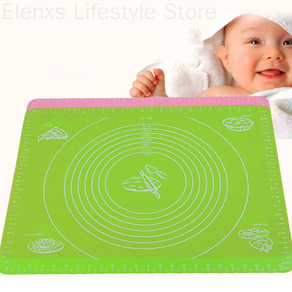 Thảm Silicon Cán Bột Làm Bánh Tiện Lợi