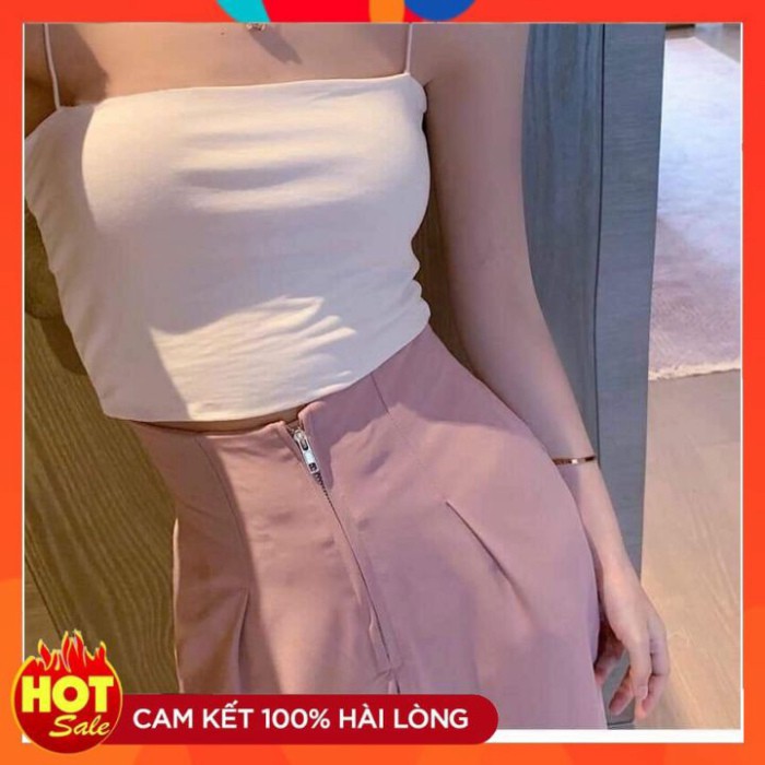 QUẦN SUÔNG CẠP CAO GEN BỤNG KHÓA TRƯỚC💓HOT TREND 2021💓 QUẦN VẢI ỐNG RÔNG ỐNG RỘNG SIÊU HÁCH DÁ