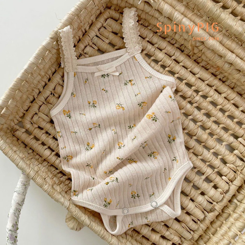 Bộ body 2 dây cho bé gái 0-2 tuổi style Hàn Quốc cực xinh