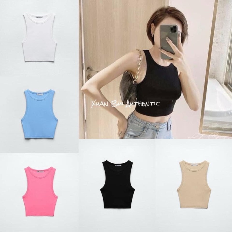 Áo top ba lỗ zara chuẩn auth