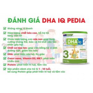 Sữa DHA IQ 900g date mới