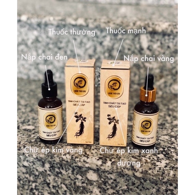 Hoàng Thiên Sâm Mạnh ⚡️Freeship ⚡️phiên bản dành cho da lì