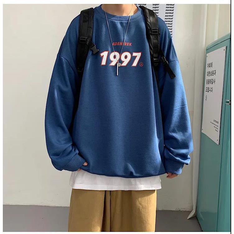 Áo sweater tay dài dáng rộng phong cách Hàn Quốc thời trang mùa thu mới 2021 cho nữ | BigBuy360 - bigbuy360.vn