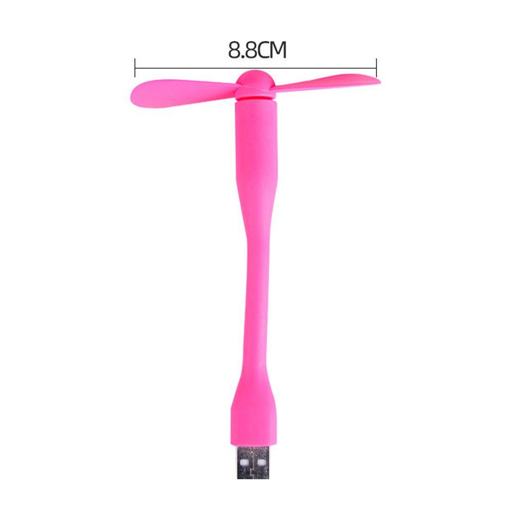 Quạt Làm Mát Mini Linh Hoạt Nhiều Màu Sắc Cho Laptop PC Sạc Dự Phòng USB