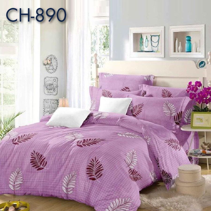 [FREESHIP] Bộ Ra Giường & Vỏ Gối Cotton 100% 1 Tấc 2 Tấc - 1m6 1m8 - BENCOTTON - Drap Ga