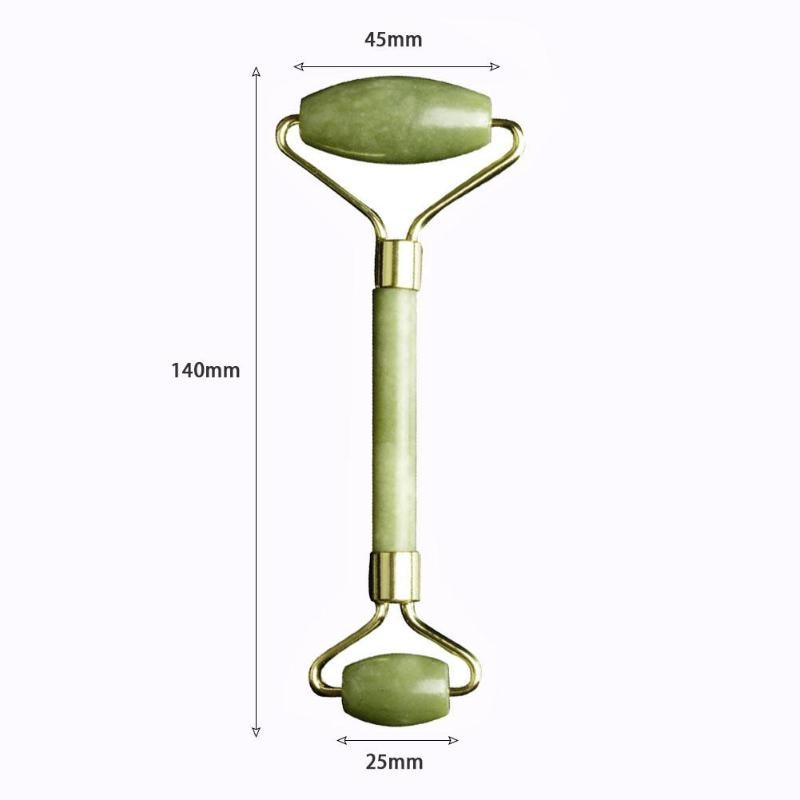 Con Lăn Mát Xa Mặt + Bảng Gua Sha Làm Săn Chắc Da Và Nâng Cơ Mặt Chống Nếp Nhăn P00009