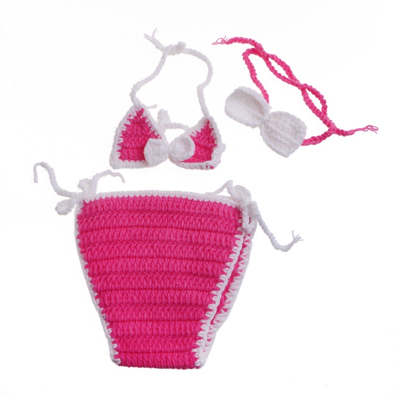 Bộ Trang Phục Chụp Ảnh Gồm Mũ + Khăn Choàng Cổ Cho Bé Sơ Sinh