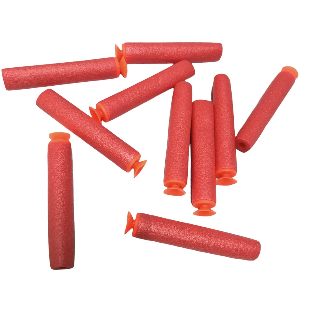 Set 50 viên xốp mềm 7.1*1.3cm nhiều màu cho đồ chơi trẻ em