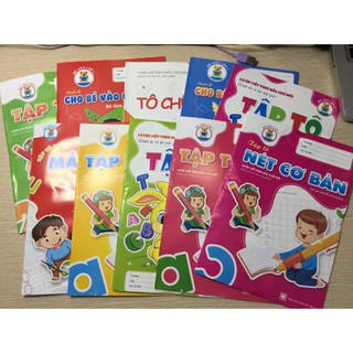 Combo 5 quyển tập tô chữ giá bìa 12k