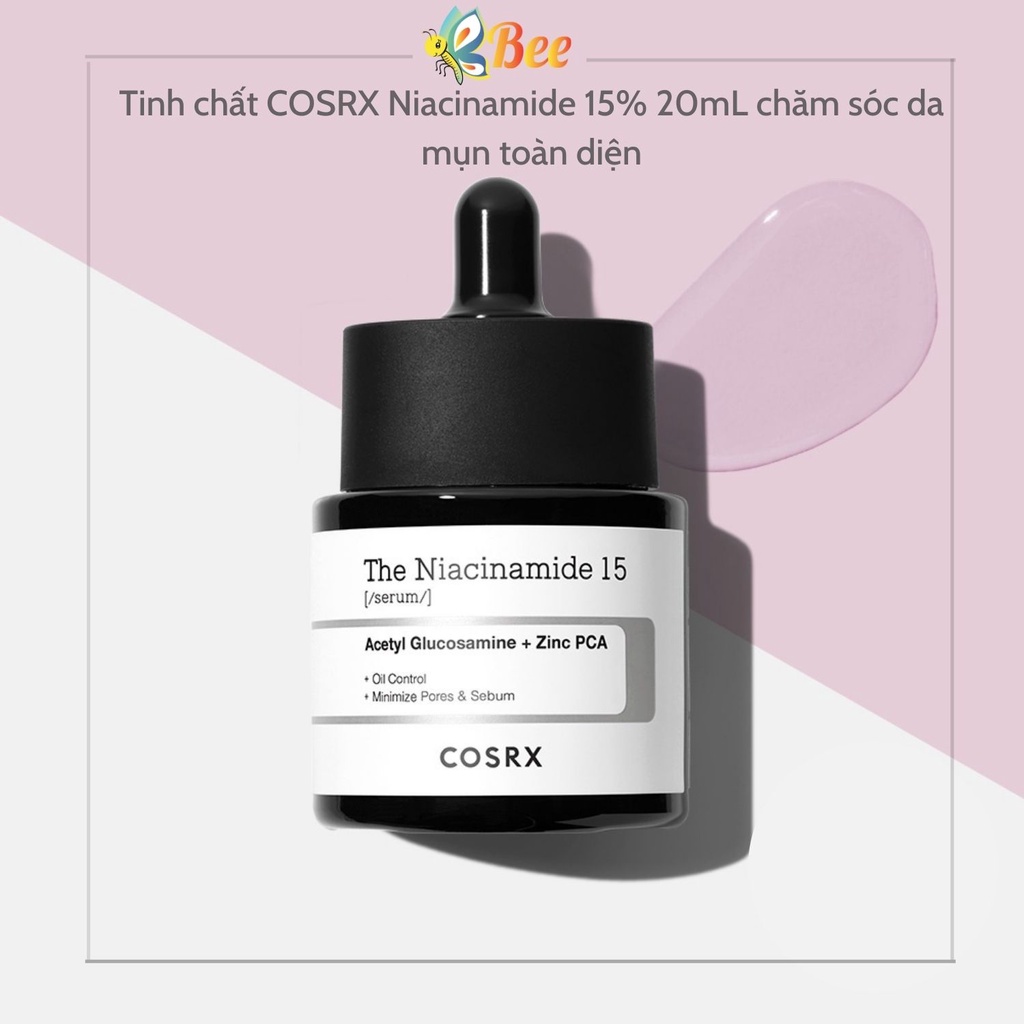 Tinh chất COSRX Niacinamide 15% 20mL chăm sóc da mụn toàn diện