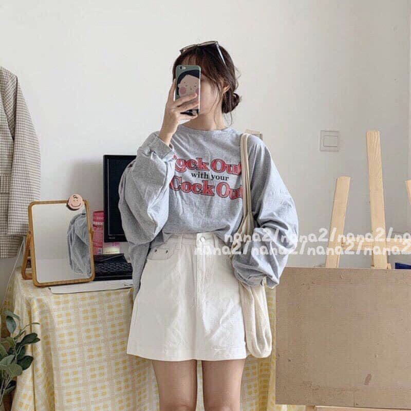 Áo Thun Dài Dài Tay Rock Out ( Ảnh Thật Tự Chụp)