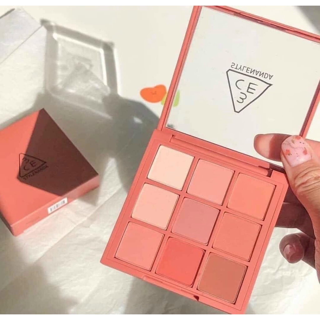 Phấn Mắt 9 Ô 3CE Multi Eye Color Palette Dry Bouquet