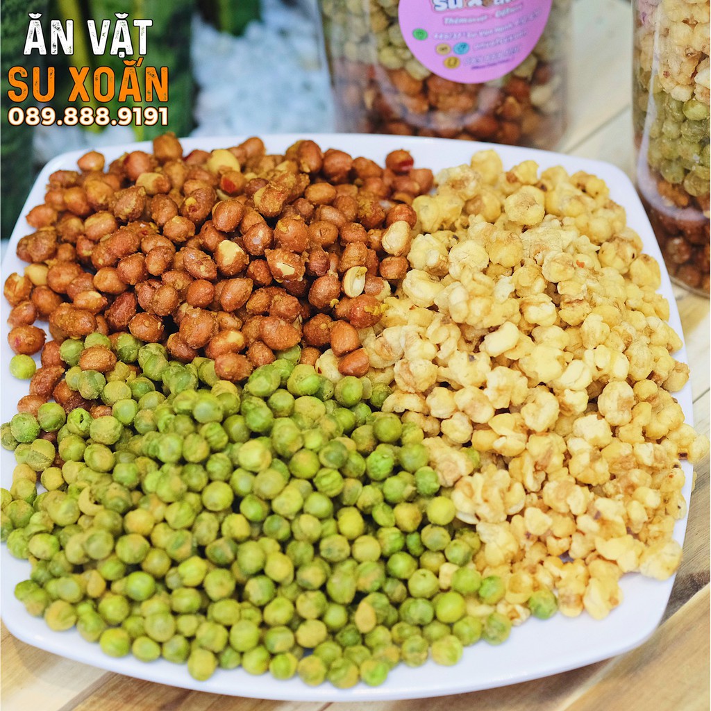 Đậu mix 3 vị siêu ngon Ăn Vặt Su Xoắn