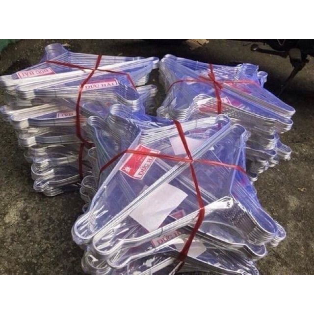 [ SALE TƯNG BỪNG]  Móc nhôm treo quần áo size 40cm vỉ 9 chiếc