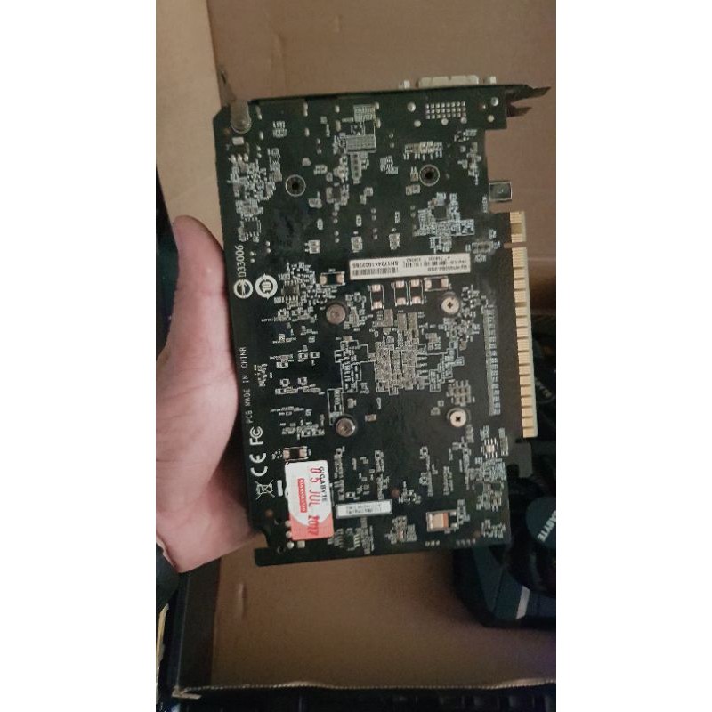 Card màn hình GIGABYTE GeForce GTX 1050Ti 4GB GDDR5 bảo hành 12 tháng.