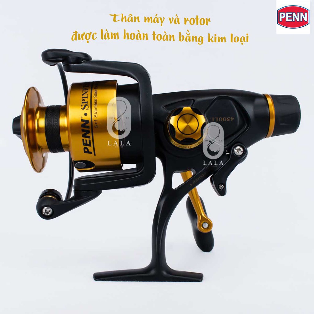 Máy câu cá đuôi chuột Penn Spinfisher V SSV4500LL