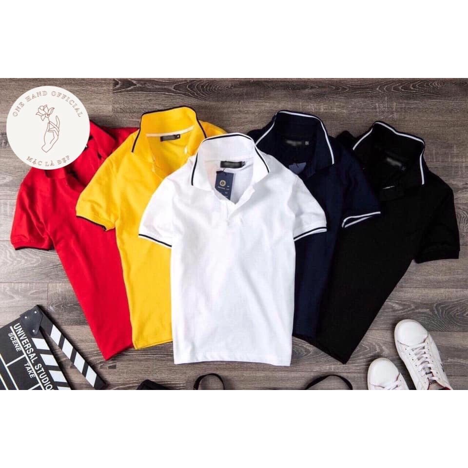 Áo polo nam đẹp áo phông nam cổ bẻ viền | BigBuy360 - bigbuy360.vn