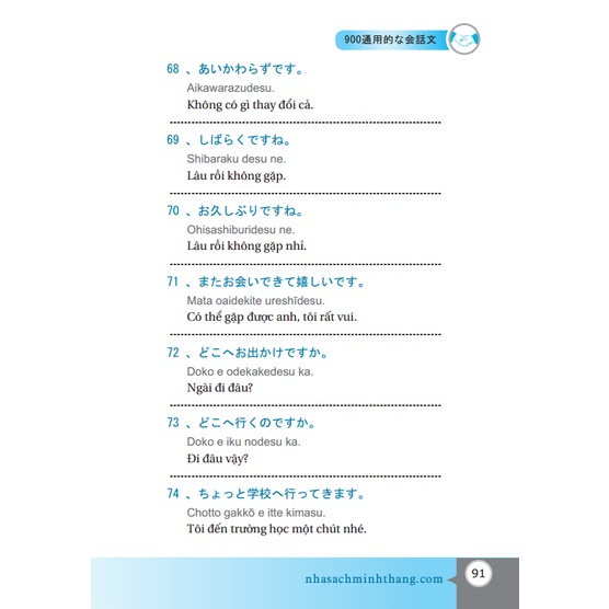 Sách - 900 câu giao tiếp tiếng Nhật thông dụng (Kèm CD)