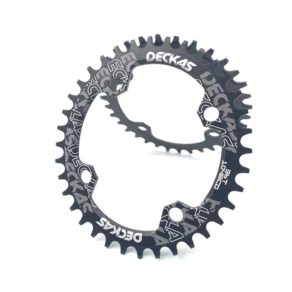 Deckas 104BCD Tròn Hình bầu dục Rộng Rộng Pedivela Shimano Xe đạp leo núi 32T 34T 36T 38T Bộ trục khuỷu Bộ phận đĩa răng đơn
