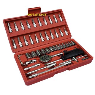 bộ khẩu vặn ốc 46 chi tiết
