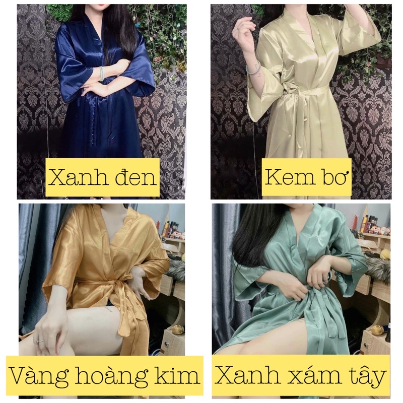 [SALE 30%] Áo choàng phi lụa sexy