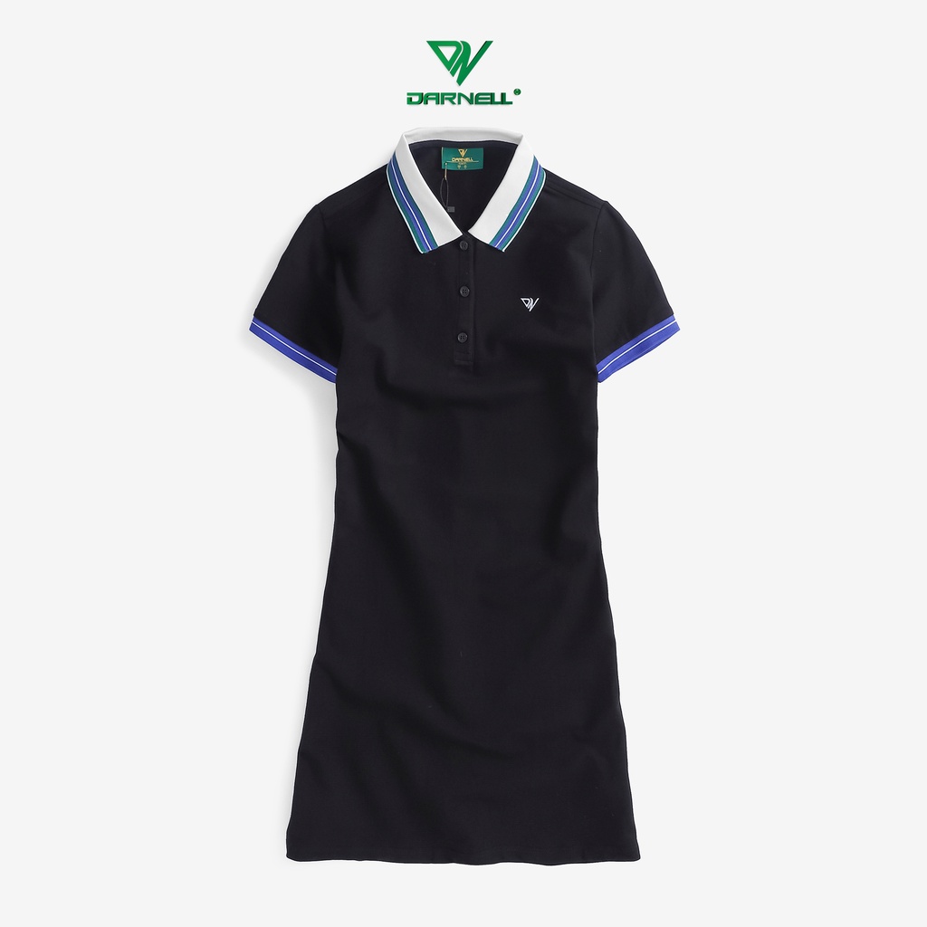 Đầm polo nữ DARNELL vải cotton cao cấp mềm mịn thiết kế trẻ trung năng động cực tôn dáng DN611