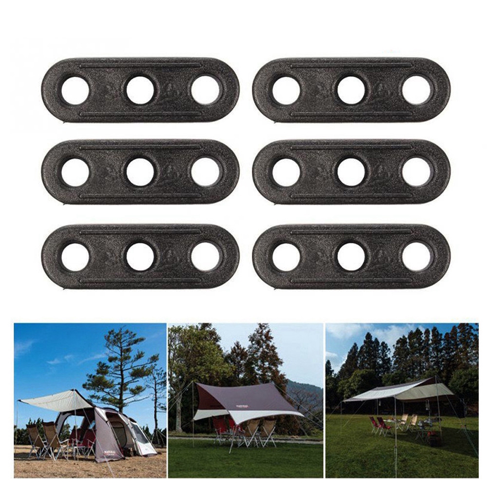 Set 10 Móc Khóa 3 Lỗ Dùng Để Cố Định Lều Trại