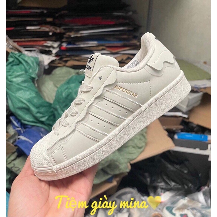 Giày adidas sò kem siêu cấp , sneaker thethao nam nữ buộc dây quảng châu