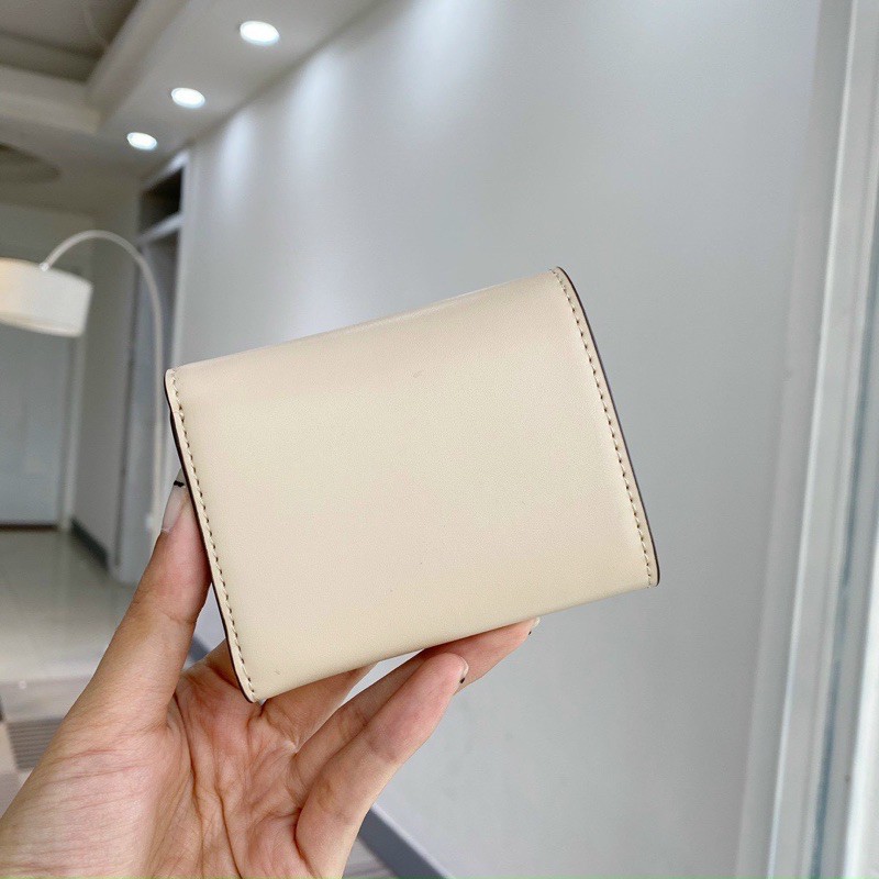 Ví T.B tory eleanor logo cream
