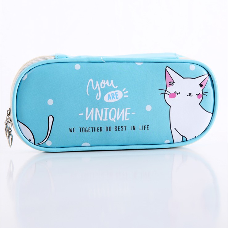 HỘP BÚT DA HÌNH THÚ XINH XẮN 22*10 cm