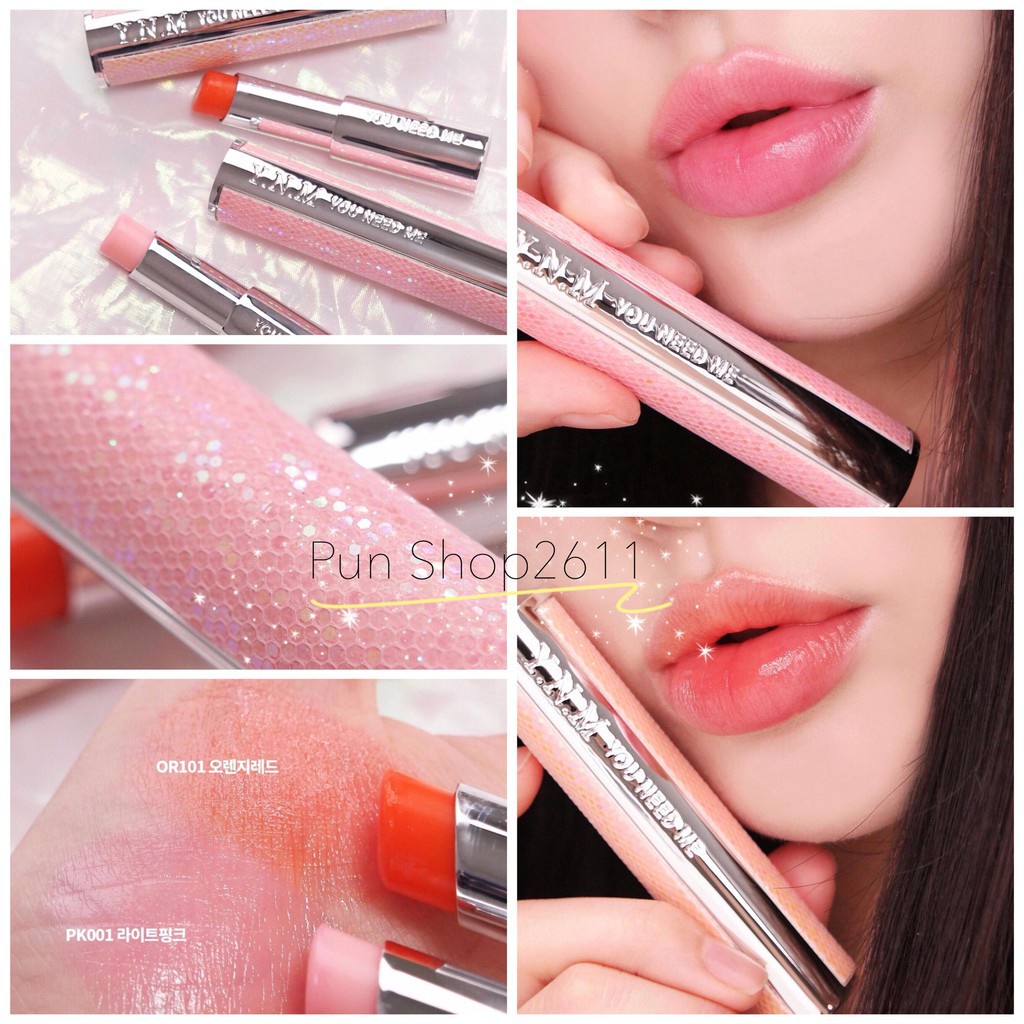 Son Dưỡng Môi Hàn Quốc Đổi Màu YNM Rainbow Honey Lip Balm