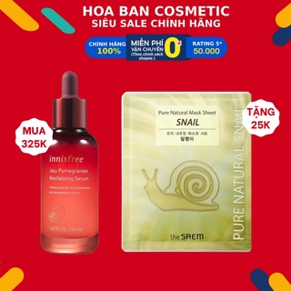 Tinh chất ngăn ngừa lão hóa từ lựu innisfree Jeju Pomegranate Revitalizing Serum 50ml - CA049