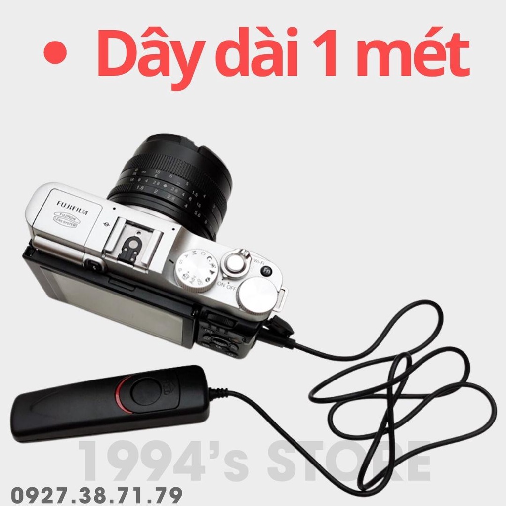 (CÓ SẴN) Dây bấm mềm Cuely RR-100 RR-90 cho Fujfilm và RM-VPR1 cho Sony bản Version 2 - Chính hãng Cuely