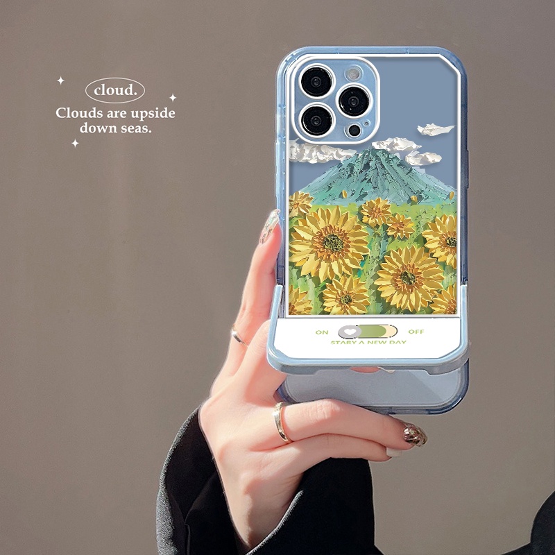 Ốp Điện Thoại TPU Chống Sốc Họa Tiết Tranh Sơn Dầu Cho IPhone 13 Pro Max 6 6S 7 8 Plus X XR XS Max SE 2020 12 Pro Max 11