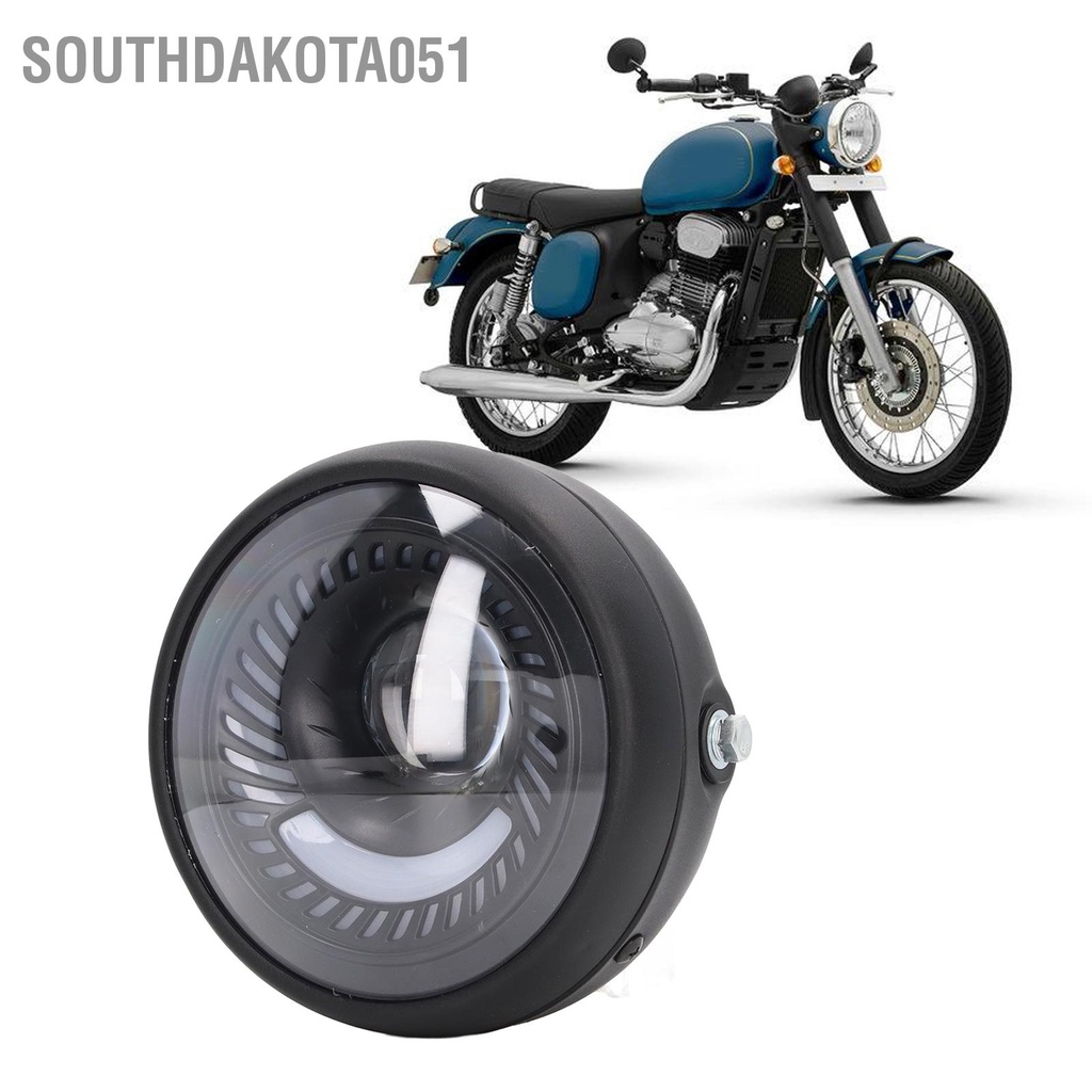 [Hàng Sẵn] Đèn pha LED Xe Máy Tròn 6.5in Chống Thấm Nước IPX66 Chuyên Dụng【Southdakota051】
