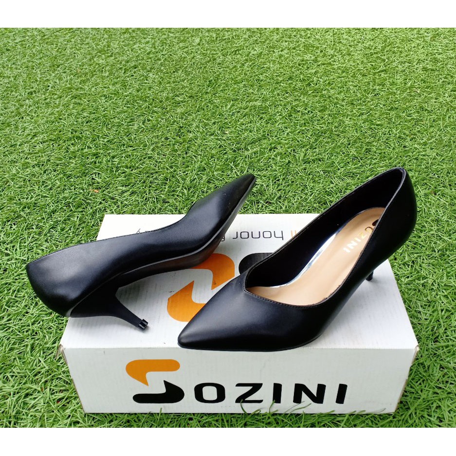 giày cao gót 5 phân mũi tim da mờ cao cấp siêu xinh